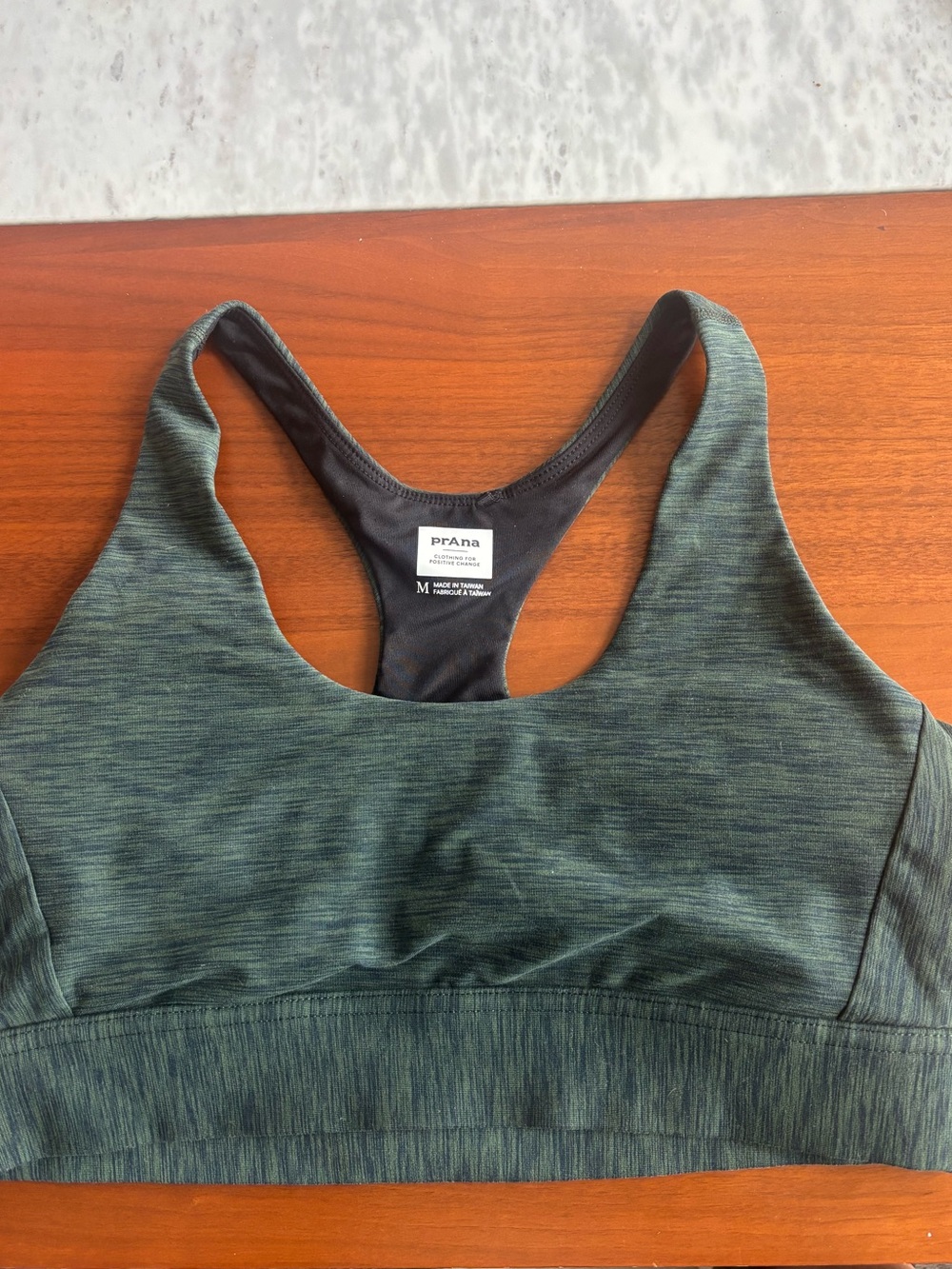 prAna Women's Kimble Bra Sz M